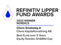 Lipper Årets fond Logotyp